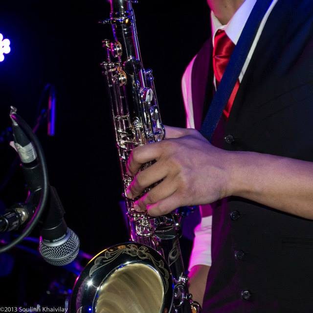 Bryan Playing Saxophone