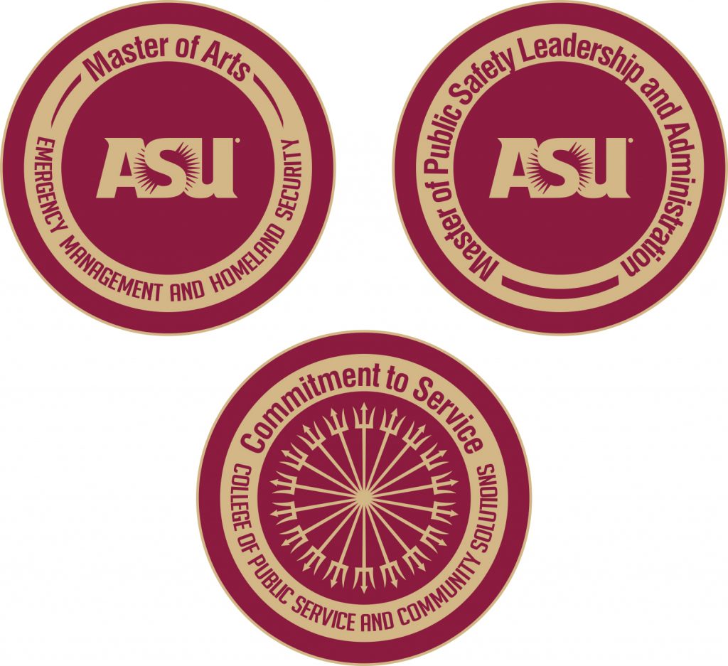 Arizona State University College of Public Service and Community Solutions Graduation Challenge Coins