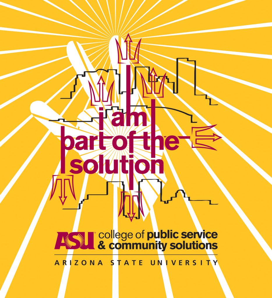 Arizona State University College of Public Service and Community Solutions Sticker
